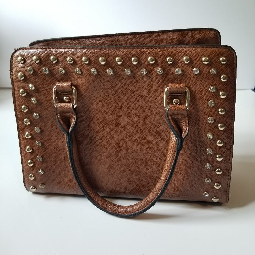 YOKI Satchel Brown Purse Bag - Picture 3 of 12